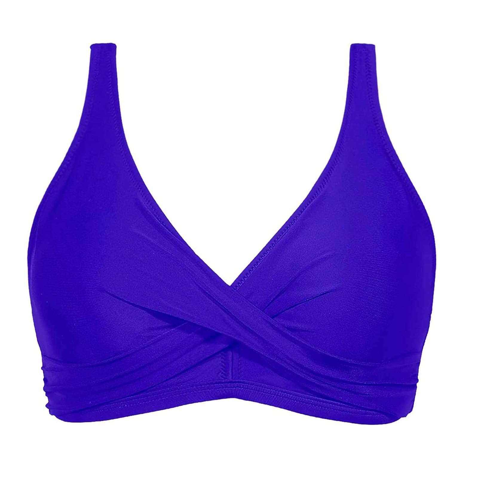 Générique 2024 AI - New Border Exclusive Top Traje de Baño Bikini de Cobertura Completa para Mujer - Sujetador Deportivo Bikini Amarillo