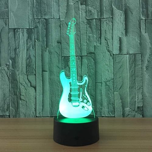 Miniatura 2 de LSHAOBO 3D Night Light, USB Plug-in Bedroom Children's Room Table Lamp Night Light
