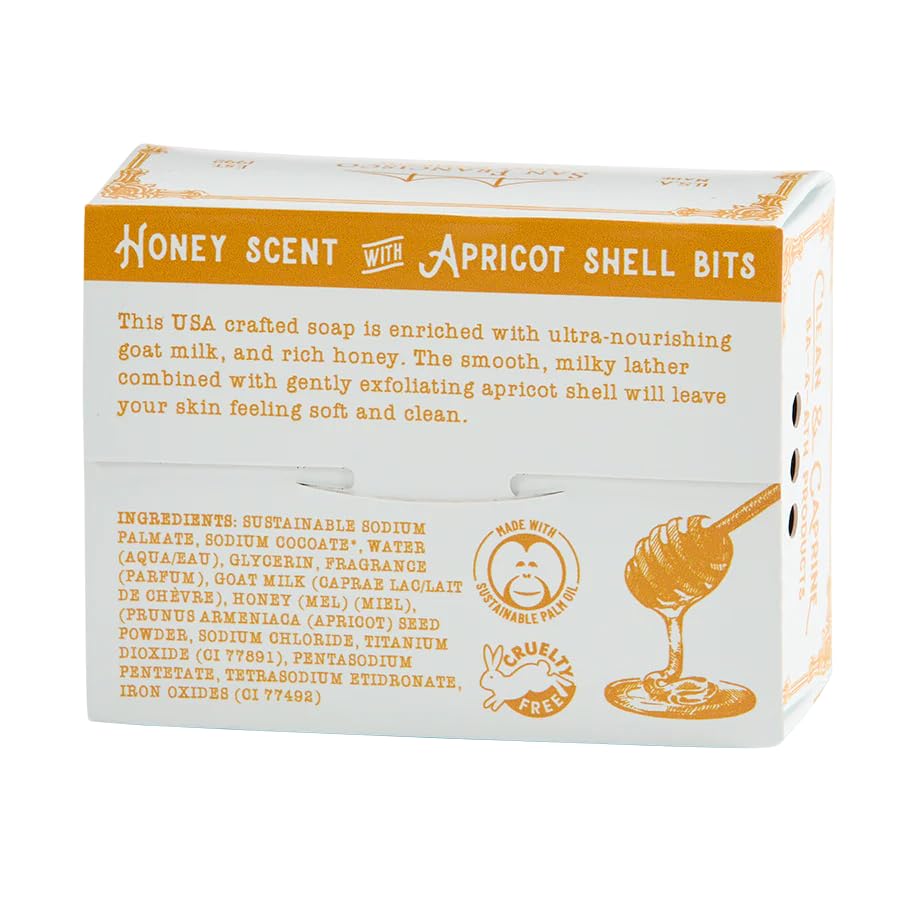 San Francisco Soap Company Goat Milk Soap Bar - Honey