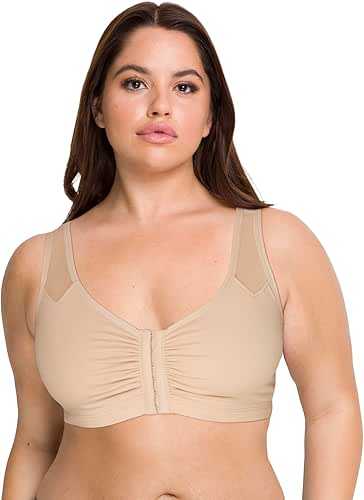 Fruit of The Loom Womens Comfort Front Close Sport Bra