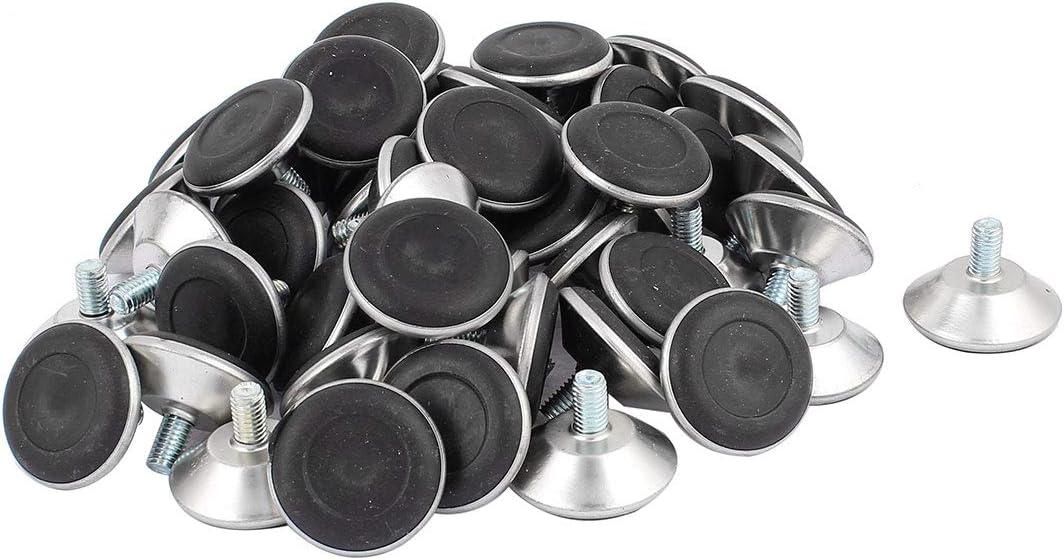 Adjustable Screw On Furniture Glide Leveling Feet 8 x 15 x 40mm 50 Pcs (id: cbc eb3 a07 d8f d70
