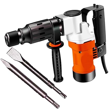 MLD 230V Electric Hammer Drill concrete Breaker Demolition machine - 900W 1200W 2900RPM (Multicolour)