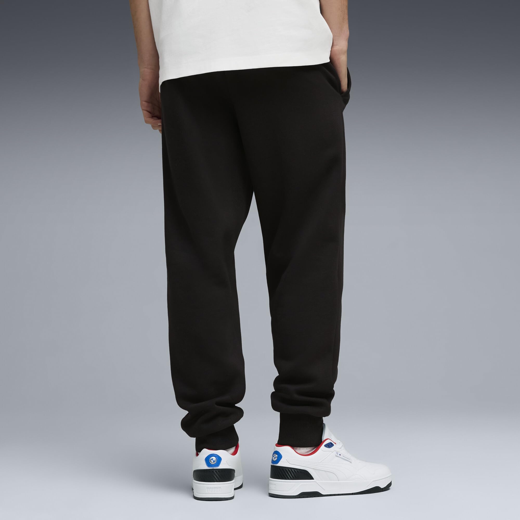 PUMA - BMW MMS Ess Pants Fleece, Pantaloni in Maglia Uomo