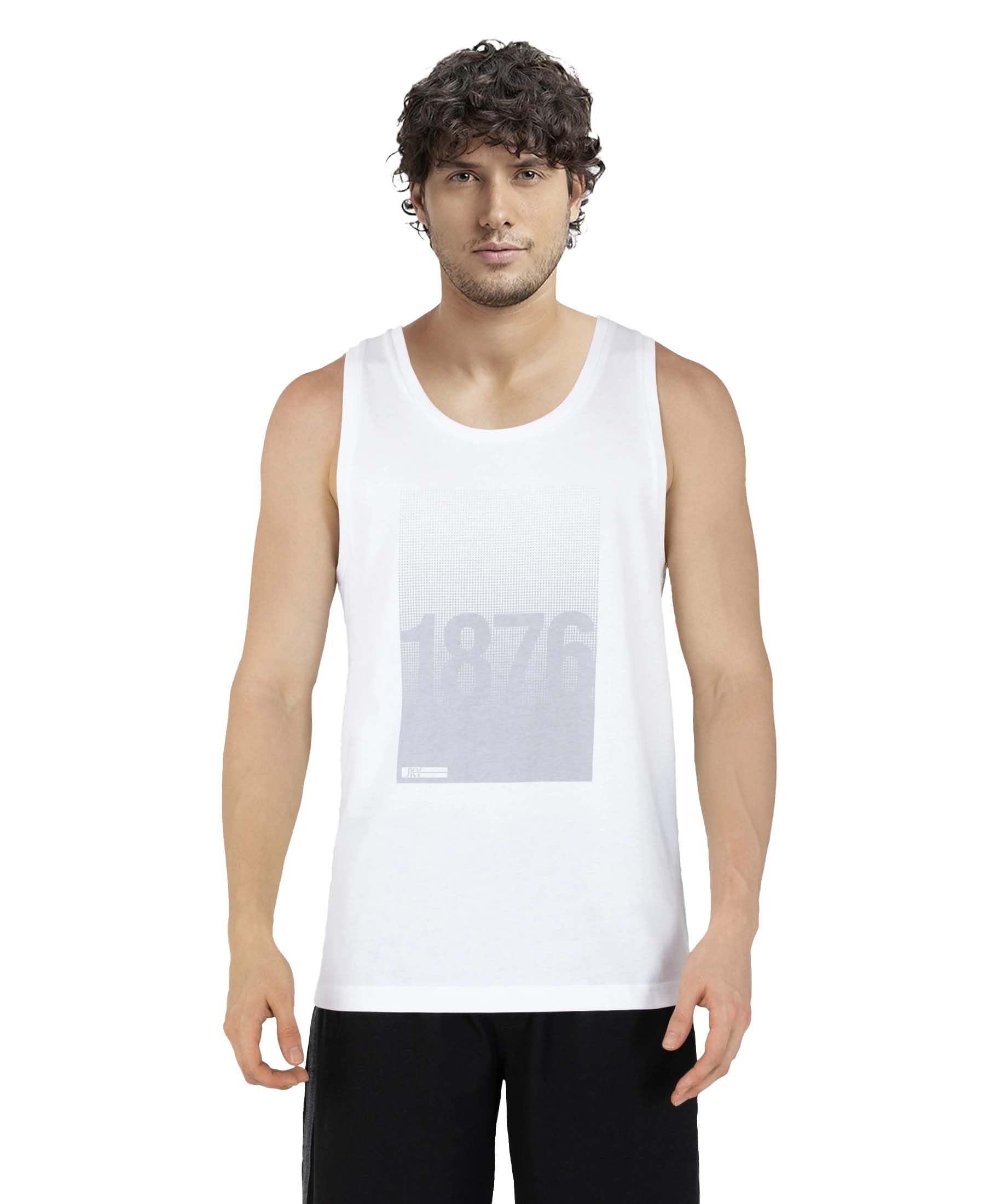 Jockey 9928 Men's Super Combed Cotton Rich Graphic Printed Tank Top (Prints May Vary)_Navy_L-picture-32