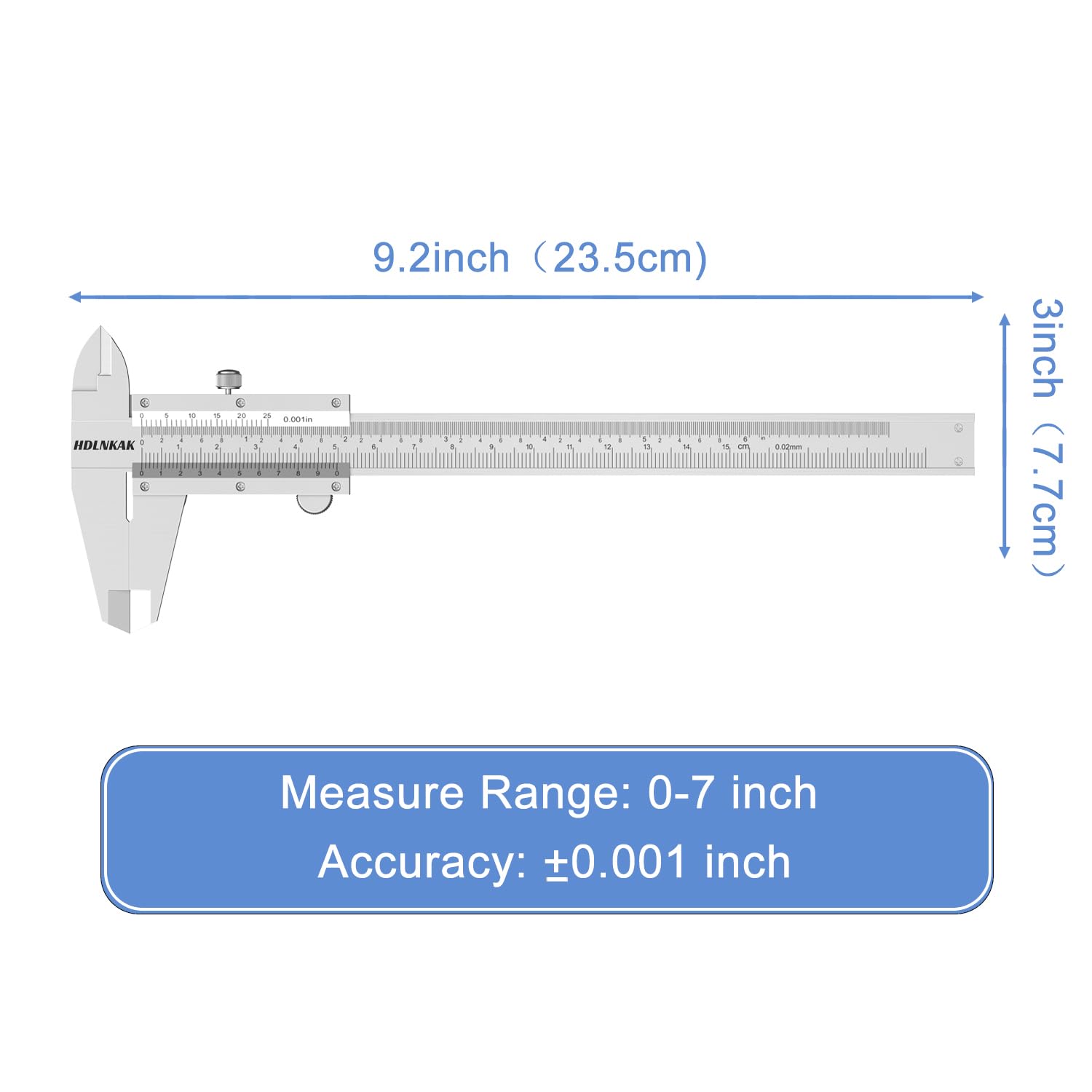 HDLNKAK Vernier Caliper & Micrometer Set -6