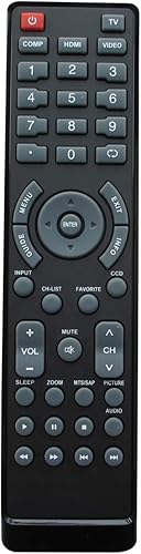 HCDZ Mando a Distancia de Repuesto para Insignia NS-32E570A11 NS-37L550A11 NS-28D310NA15 NS-28DD220NA16 LCD LED HDTV TV