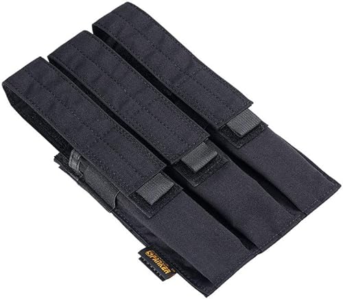 Excellent Elite Spanker - Portacargadores tácticos de Kriss con parte superior abierta, individualdobletriple, con sistema Molle, para MP7