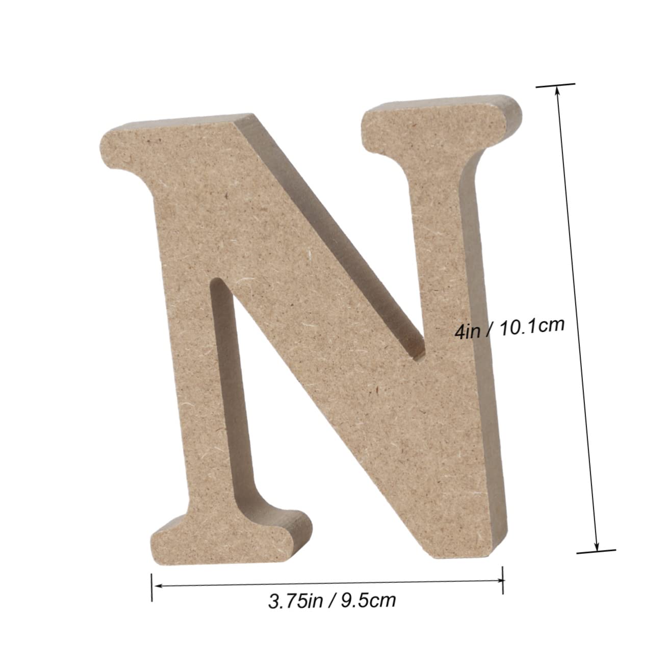 Hohopeti Pine Wood Texture Charcuterie Letters Fillable Initials for Decor Home Decor Letters Alphabet Decorative Painting