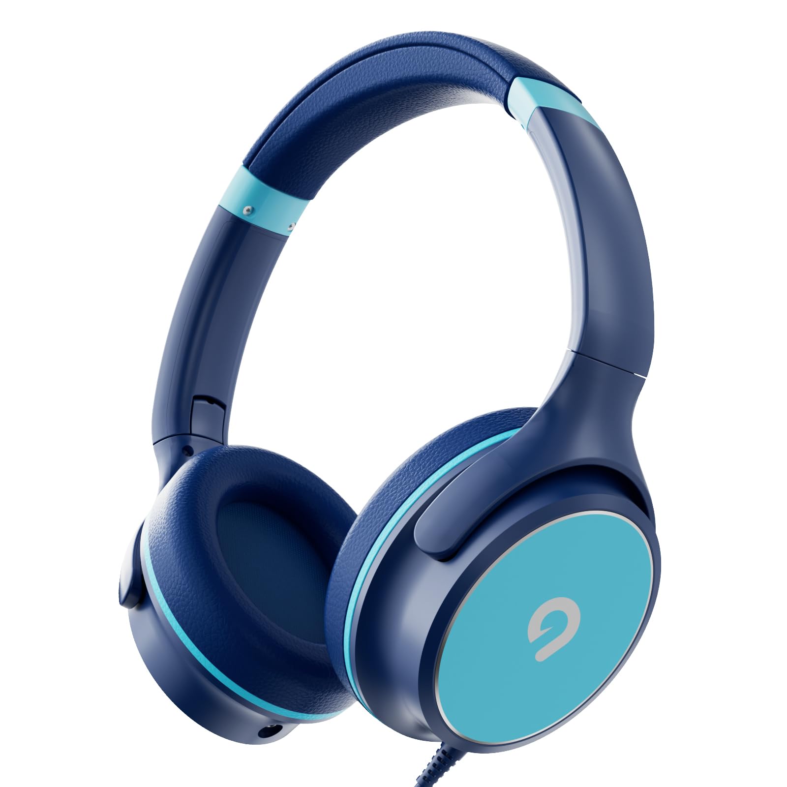 ADOOPE Kids Headphones with Safe 85dB/94dB Volume Limiter for Child/Teens, Foldable HD Stereo Sound Headset for Kindle Kids/fire Tablet/iPad/Laptop,