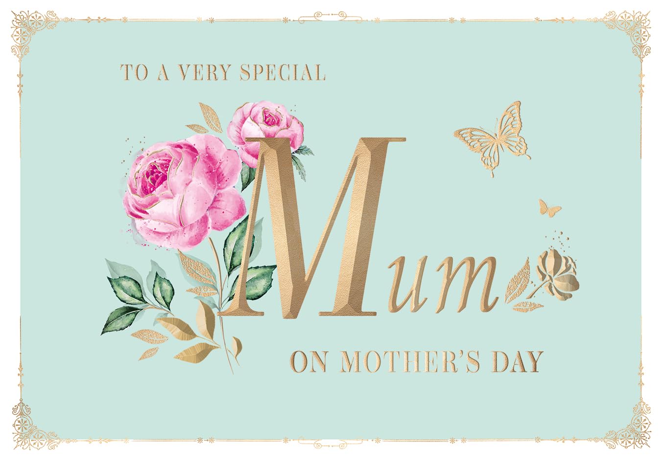 Piccadilly Greetings Mother's Day Card, To a Very Special Mum - 9 x 6 inches