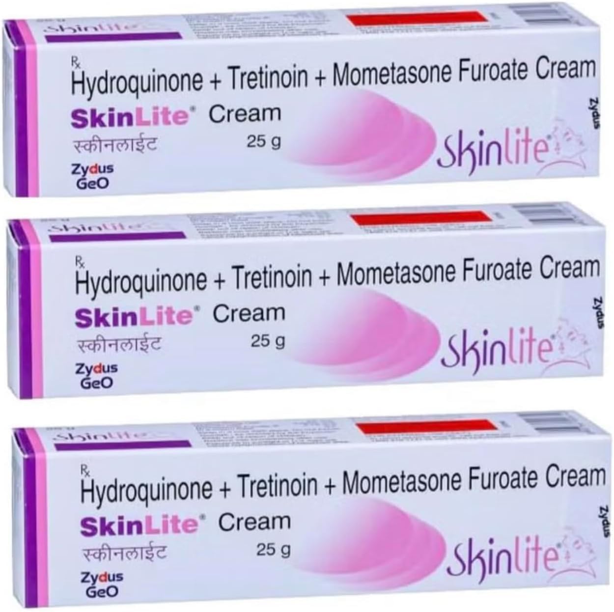 Skinlite Lightening Cream for Melasma & Pigmentation - 25 gm (3-Pack)