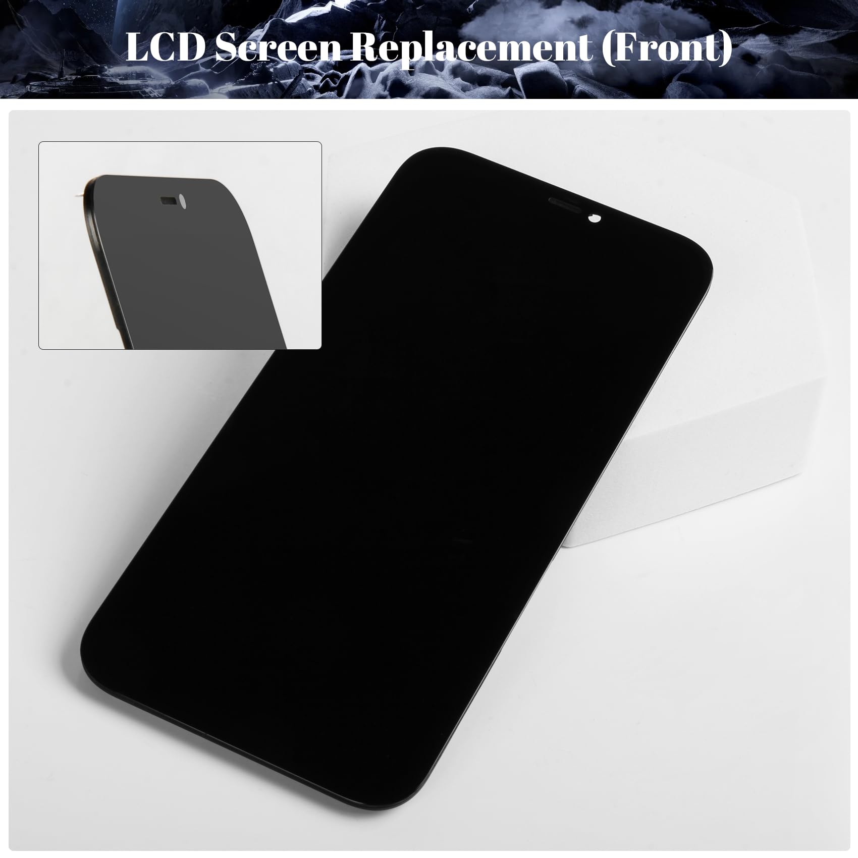 Amazon.co.jp: SRJTEK For iPhone 12 Pro max incell 液晶パネル LCD