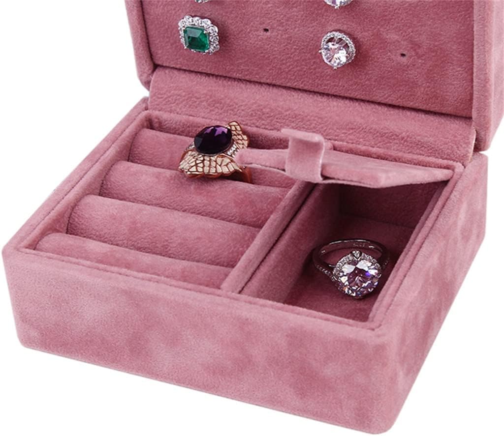 JJZXD ポータブルレディースジュエリーオーガナイザーケースミニ