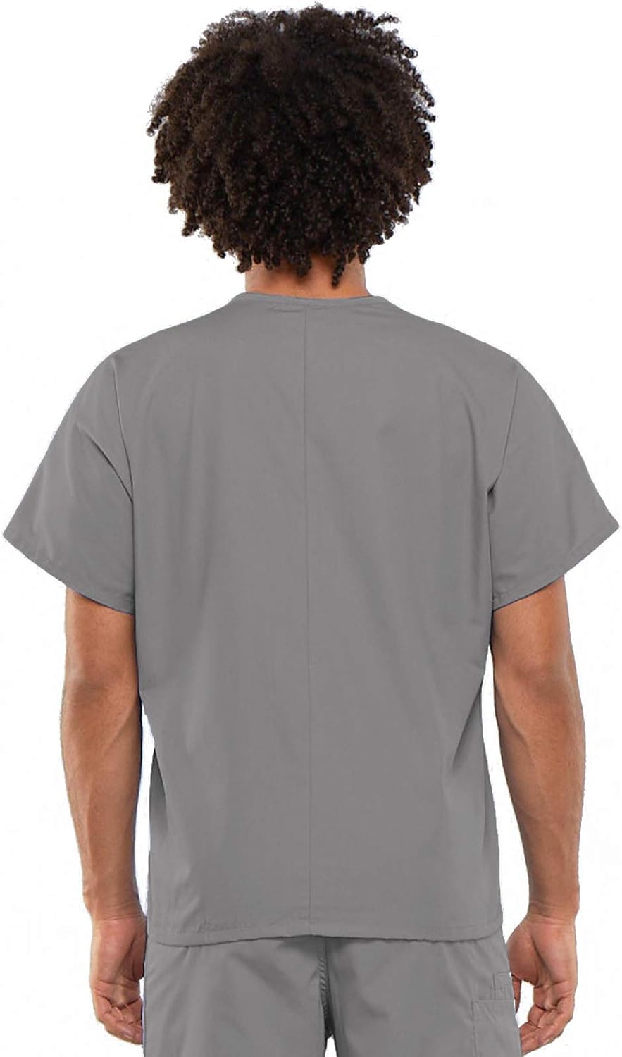 Cherokee Scrub Set for Men and Women from, Traditional Fit V-Neck Top 4777 with Natural Rise Drawstring Cargo Pant 4100 - Image 4