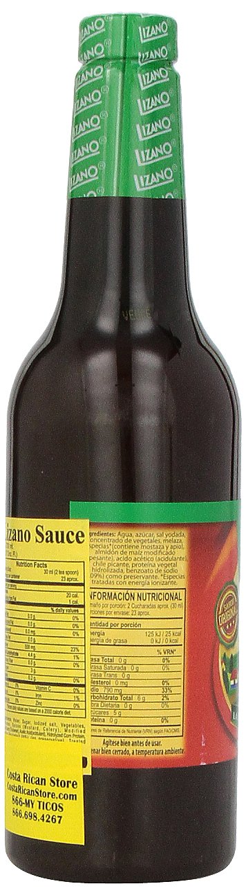Salsa Lizano 700 ml 3-pack 23.66 Fl Oz (Pack of 3)