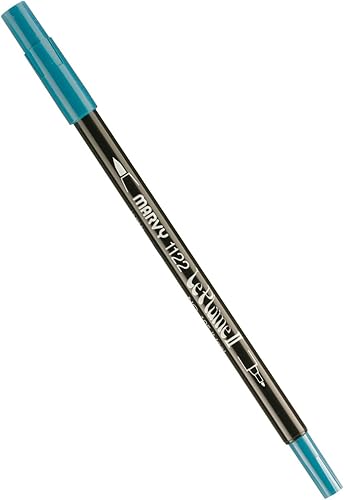 Miniatura 7 de Uchida Marvy - Rotulador de punta extra fina Le Plume II de doble extremo, suministros de arte, glicina