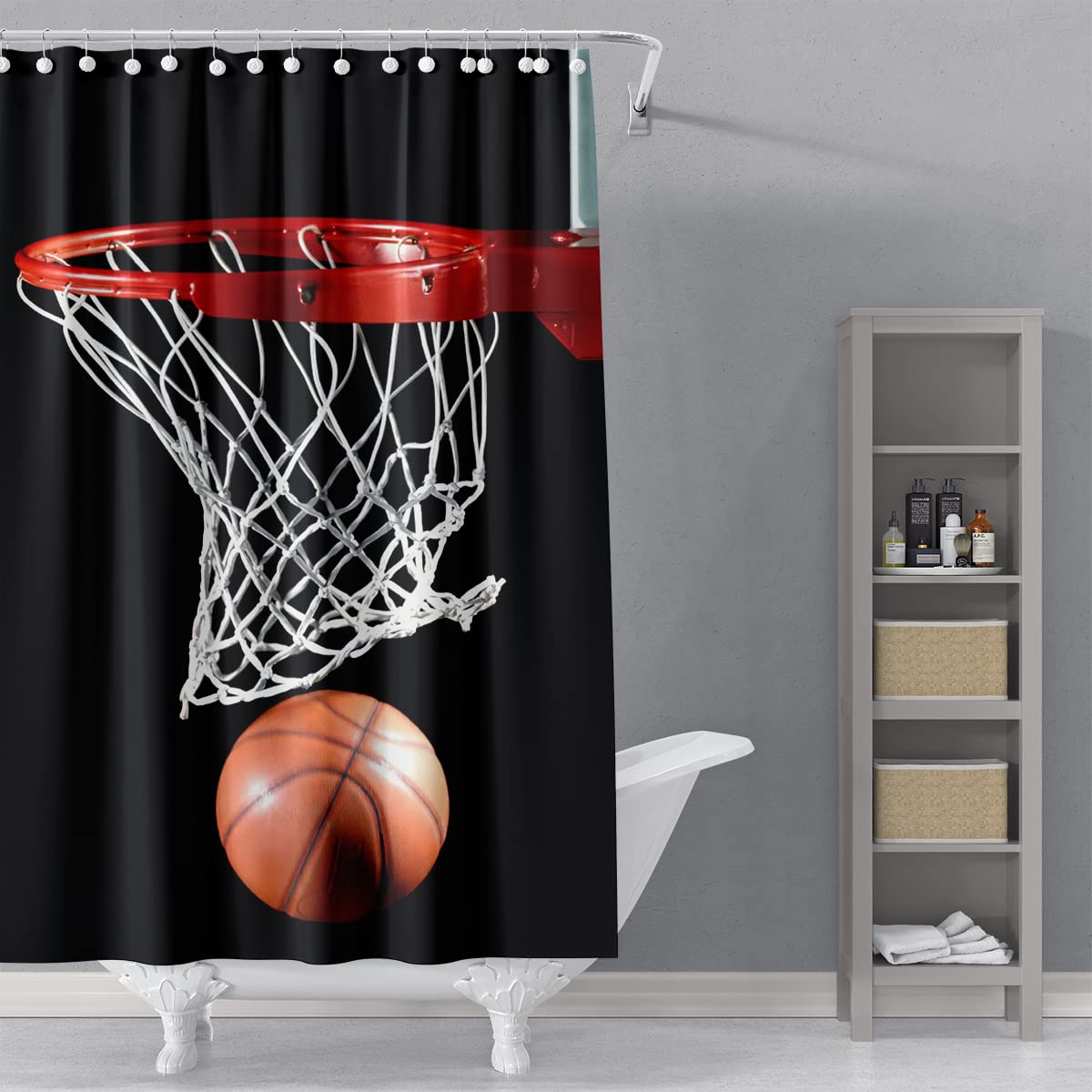 Custom Conjuntos de Cortina de Ducha de baño Resistente al Agua Decor 59 "x 71" Tela de poliéster