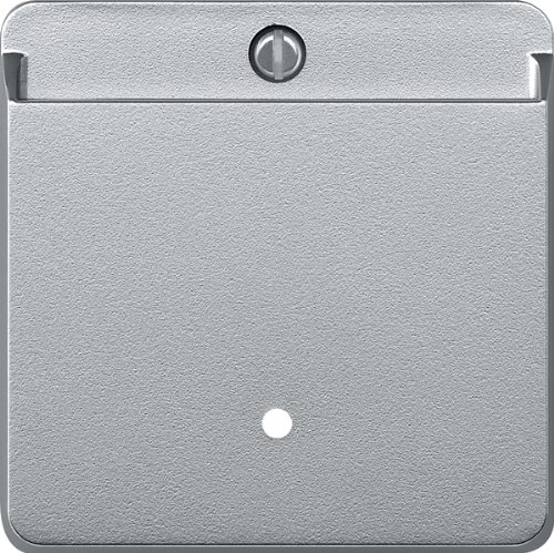 Interrupteur à carte Merten 315460 aluminium System M de précision