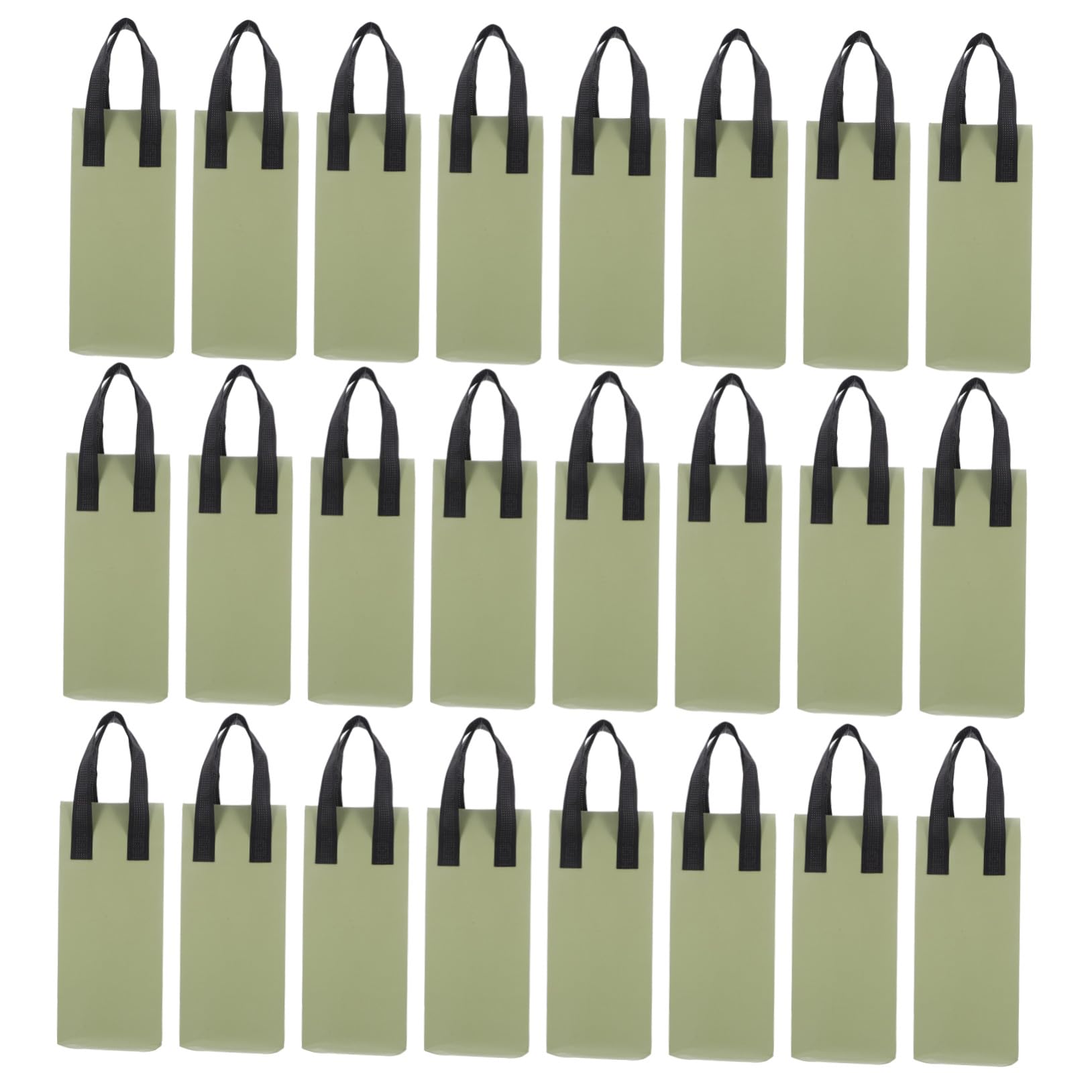 Anneome 50 Stück Isoliertaschen für Lebensmittel Thermisch Isolierte Leichte Tragetaschen aus Vliesstoff Handtasche für Heiße und Kalte Getränke Wie Kaffee Milchtee für Catering Takeaway