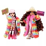 Bratz Pride Month Special Edition Designer Dolls by JimmyPaul - ROXXI & NEVRA - 2 Fashion Dolls, Outfits, Posters, Accessories, Doll Stands & More - Fully Articulated - Collectible for Kids 3+ Years,36.83 x 11.12 x 36.62 centimeters