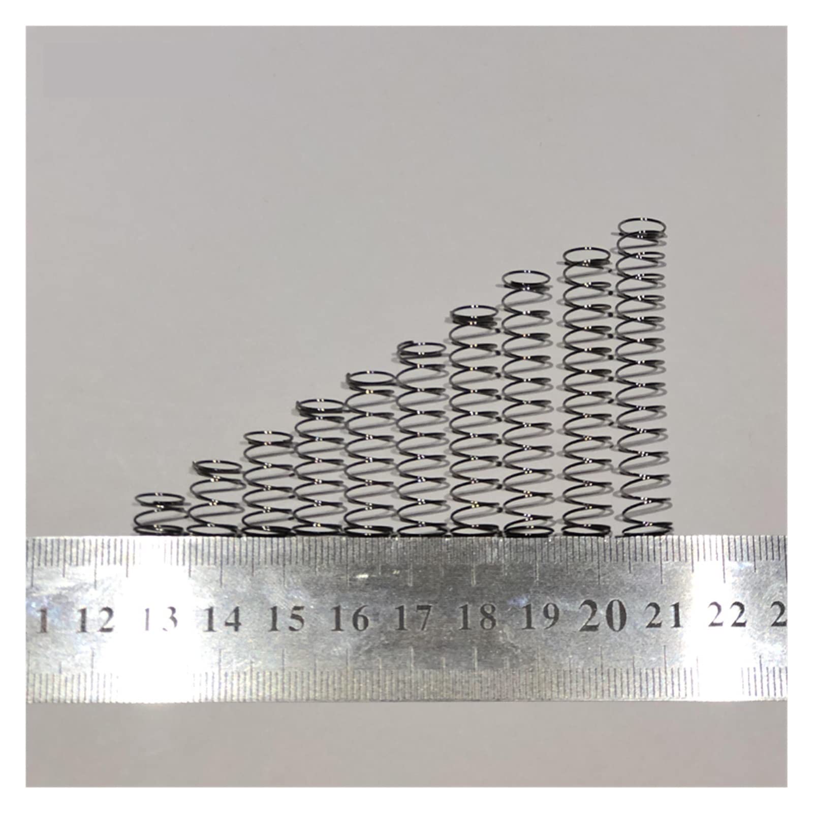 100 pcs/lot 0.5 MM métal Acier Assorti avec boîte de Rangement Accessoires Extension et Bobine de Compression Portable matériel Outil Ressort Leisurely (Size : 0.5 J Combination)