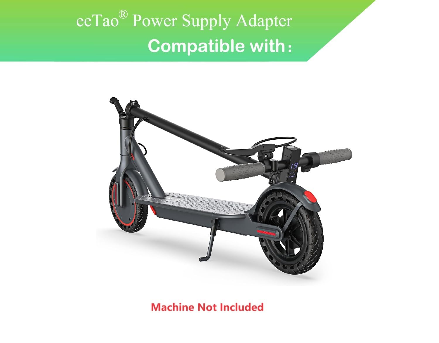 eeTao 42V AC/DC Adapter Compatible with Alloweek R1 Electric Scooter 36V 7.8AH Battery DC42V 42VDC 42.0V Power Supply Cord Cable Charger