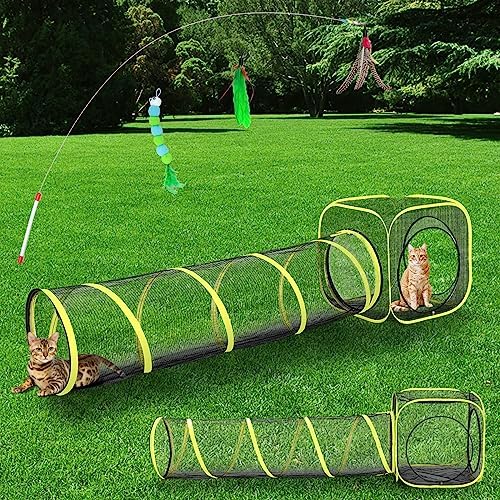 Outdoor Cat Enclosures for Indoor Cats, Large Cat Tent and