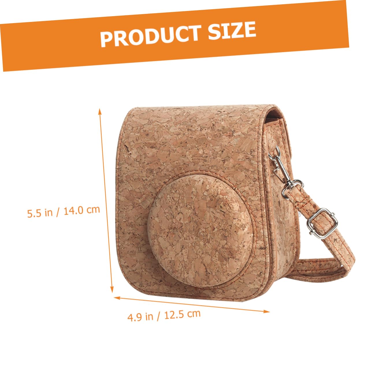 HOMSFOU 3pezzi Cover Protettiva Per Fotocamera Mini Borsa Imbottita Con Tracolla Design Pratico e Rimovibile Accessorio Per Appassionati Di Fotografia