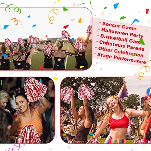 LINYAPRY 24 pon pon metallizzati cheerleading per