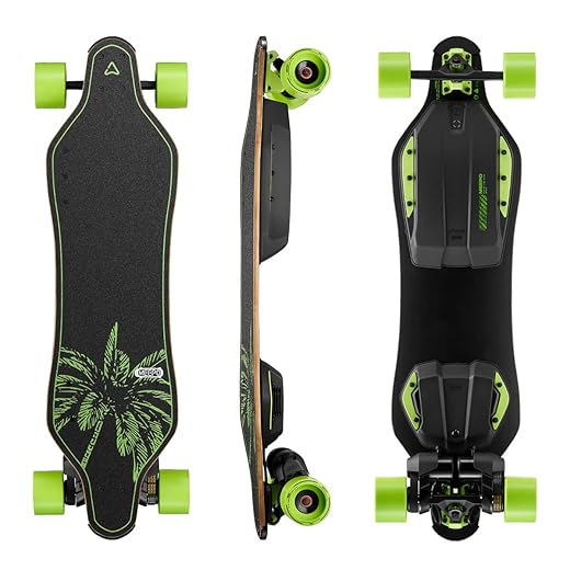 MEEPO Shuffle(V4) Classic Electric Skateboard with Remote,Top Speed - 29 mph ,6 Months Warranty , for Adults Teens