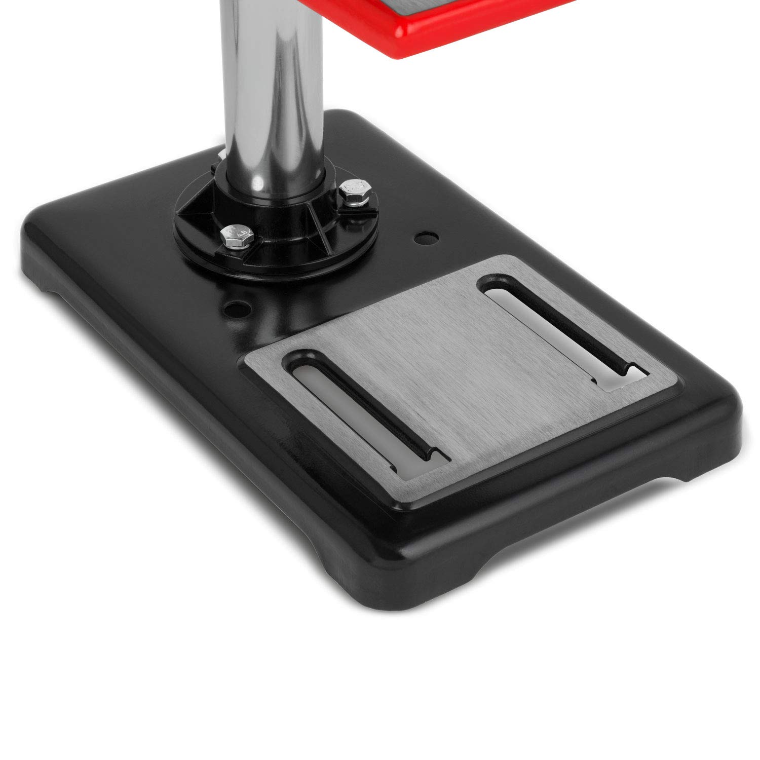 EBERTH Trapano da banco 550 Watt, corsa mandrino 50 mm, 9 velocità max. 2350 giri/min, trapano da pavimento con mandrino Ø3-16 mm, trapano a colonna, tavolo di foratura inclinabile e girevole