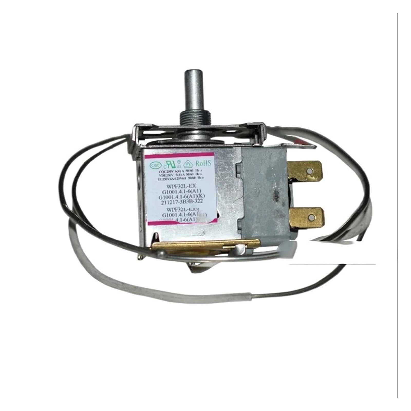 Fkymx 1Pcs Wpf32l-Ex G1001.4.1-6K Mechanical Freezer Temperature Controller Thermostat，Compatible For Meling，Freezer