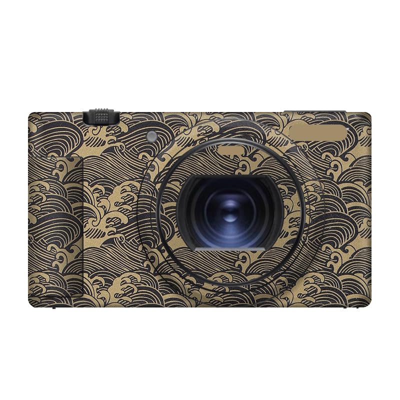 Film de protection en vinyle anti-rayures Sony ZV-1 II accessoire photo doré ondulé