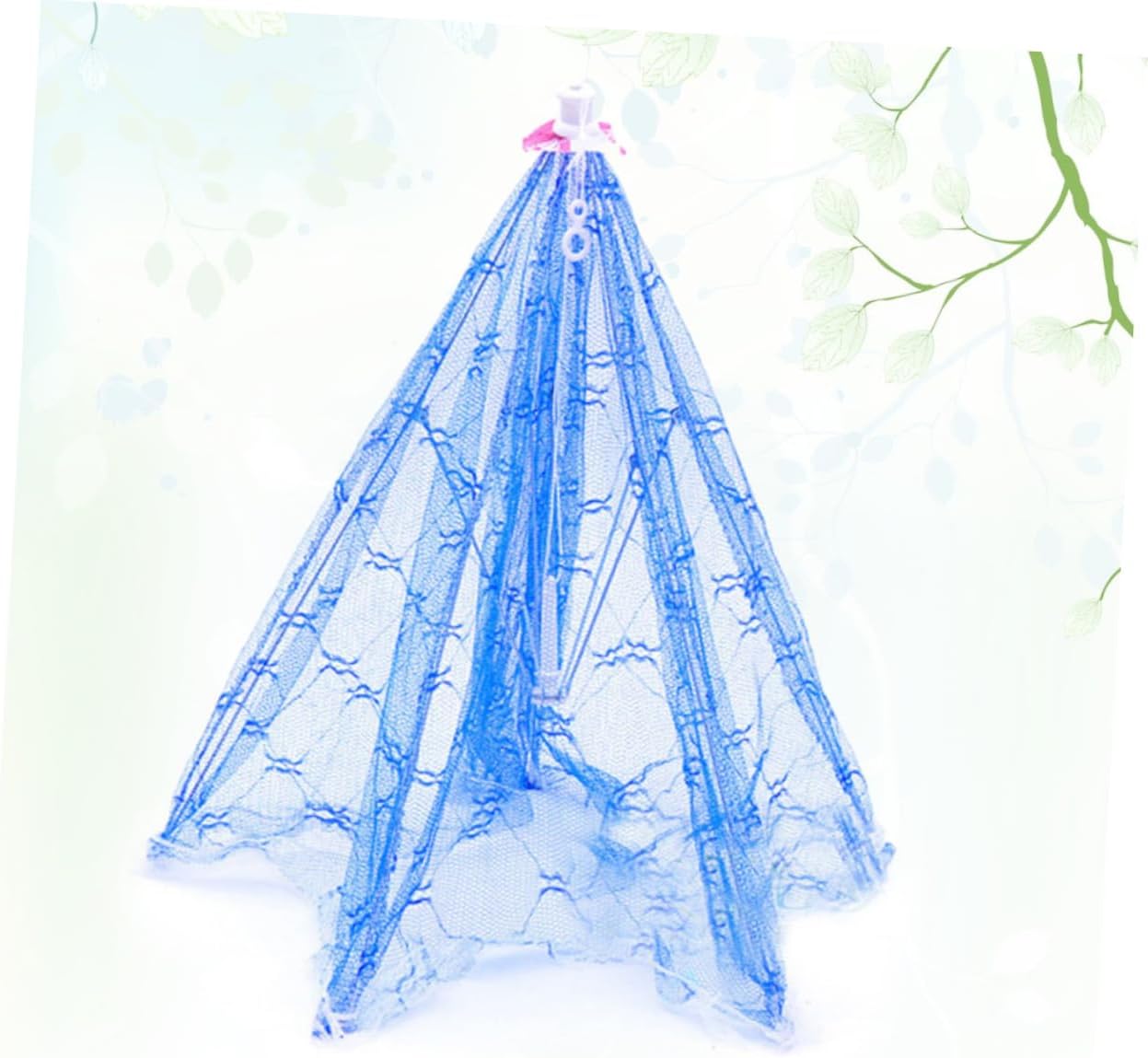 4pcs Foldable Picnic Food Tent Covers Screened Canopy Mesh Food Cover for Bbq Outdoor Protection Random Color