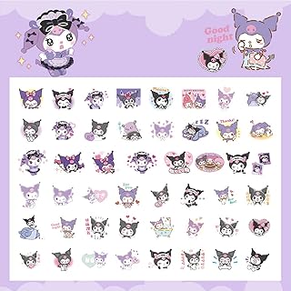 100 Pcs Cute Stickers Kawaii Stickers Anime Stickers Stickers for Kids Water Bottle Stickers Vinyl Stickers Laptop Stickers Packs Teen Gifts for Cartoon Fan Waterproof Stickers for Kids (KU)