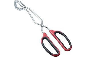 Heavy Duty Stainless Steel Hot Dog Tongs for the Perfect Grill