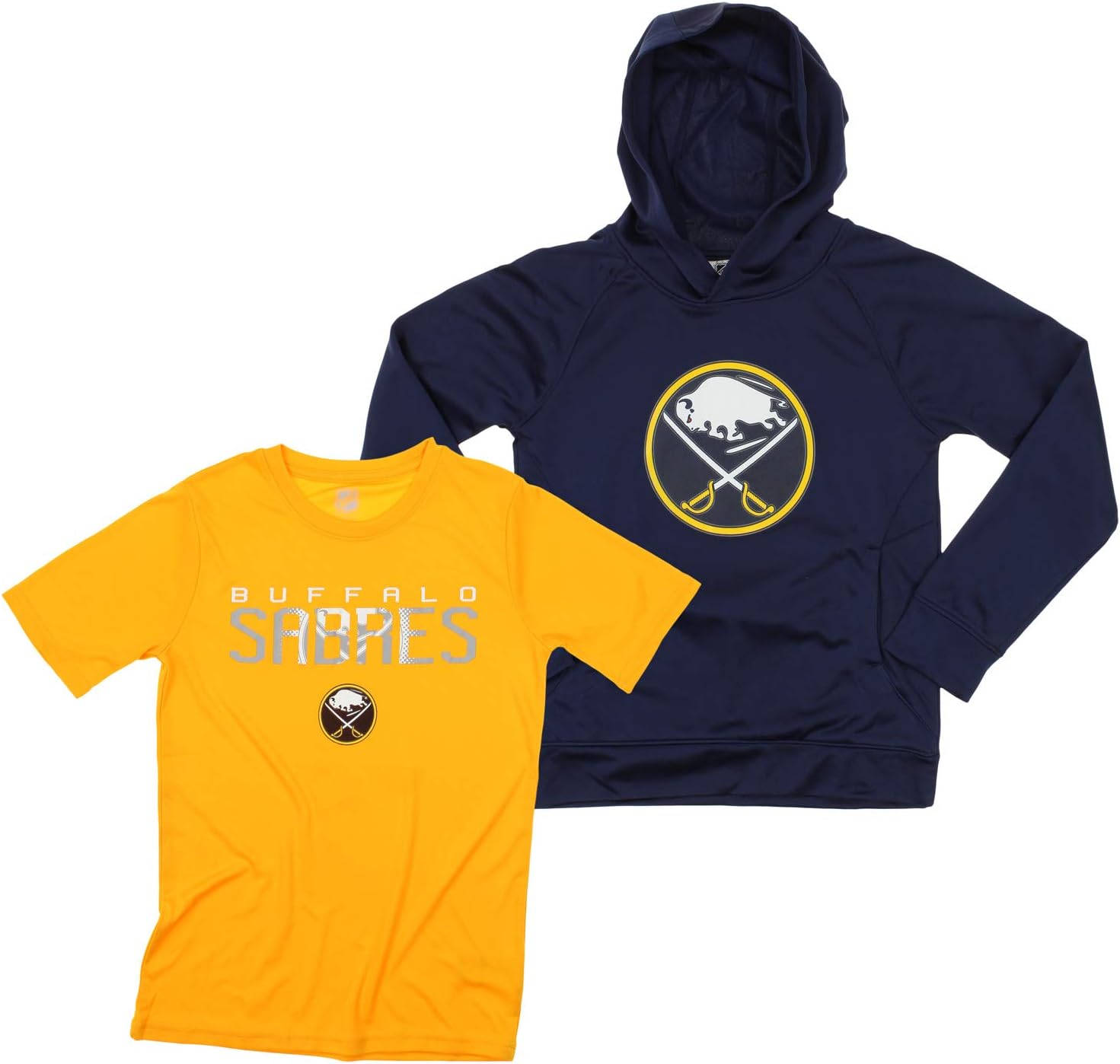 Outerstuff NHL Youth Boys (8-20) Team Color Primary Logo Performance Fleece Hoodie & Tee 2 Pc Set, Team Variation