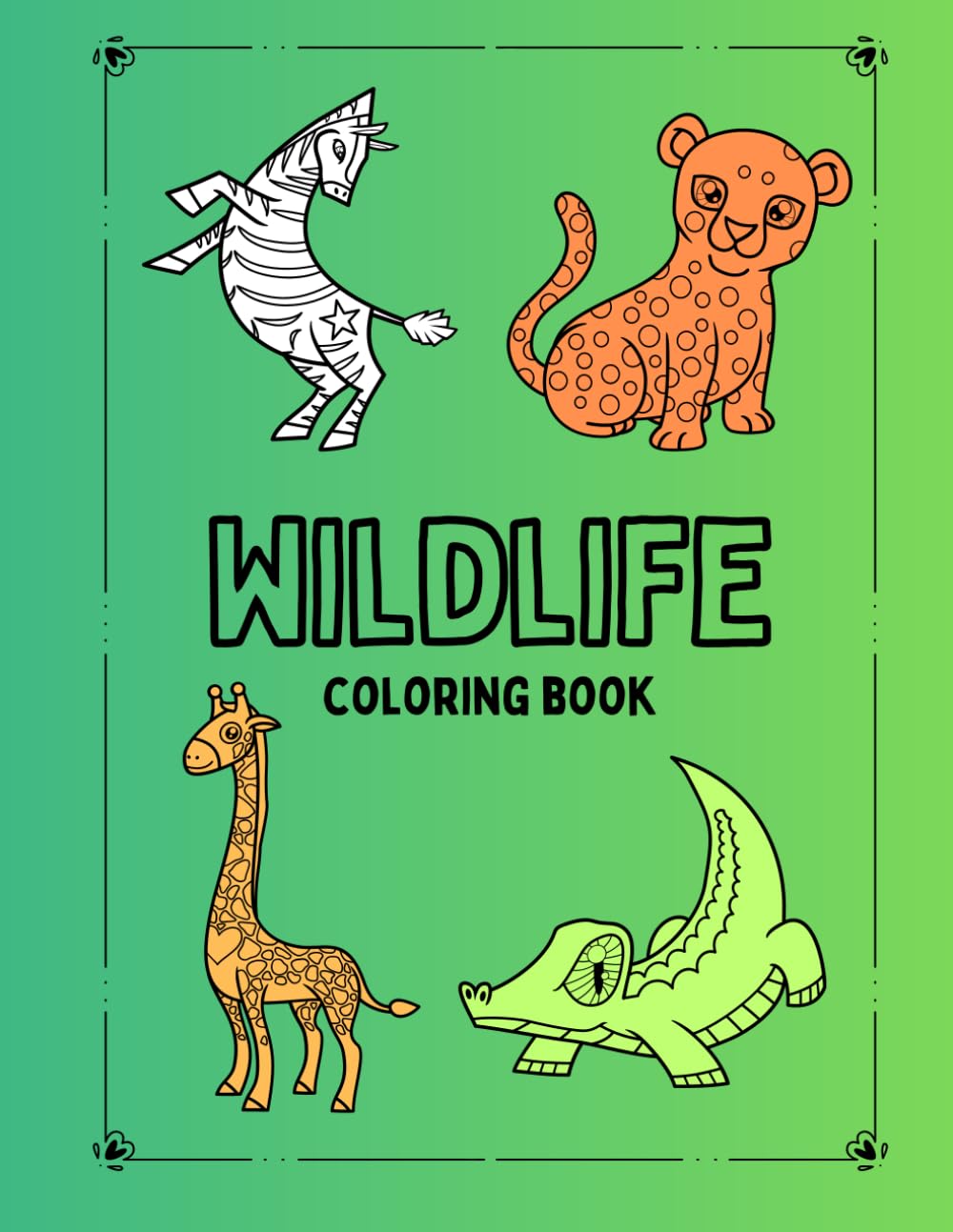 Wildlife Colouring Book