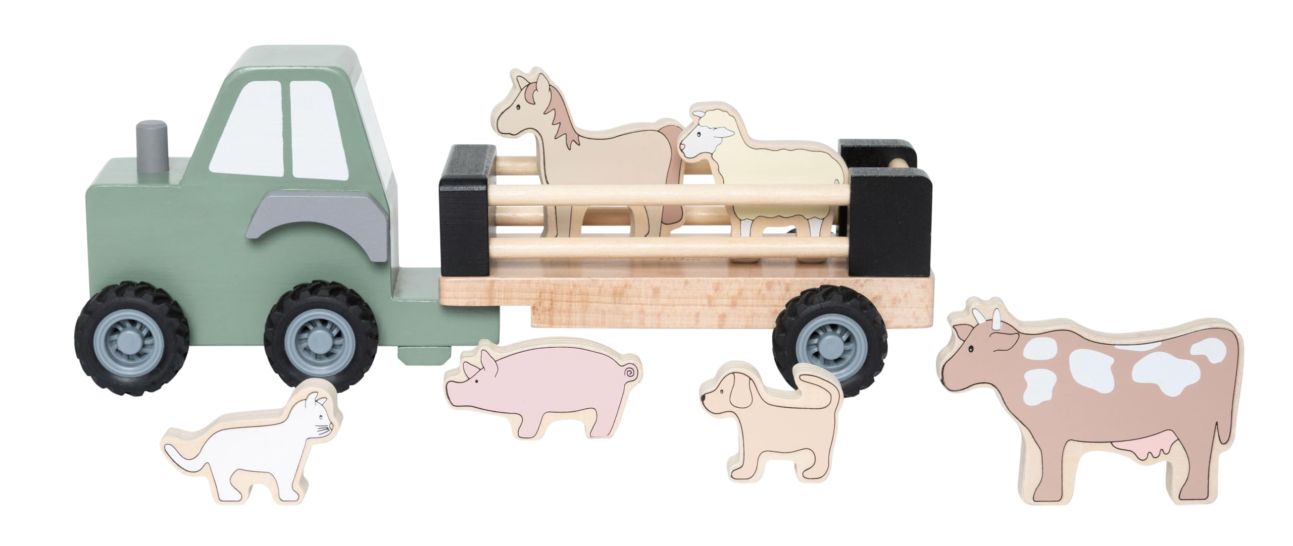 Jabababado Wooden Farm Tractor