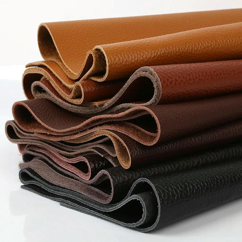 Pierwsza warstwa skóra bydlęca garbowana roślinnie kawałek tkaniny prawdziwa skóra portfel torba sofa meble DIY akcesoria skórzane