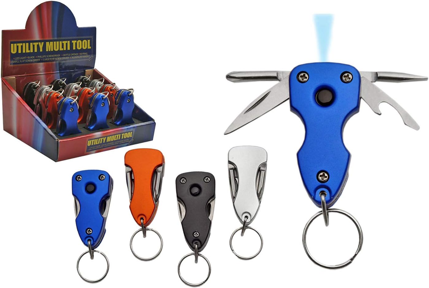 SZCO Supplies Assorted Utility Multi Tool Display