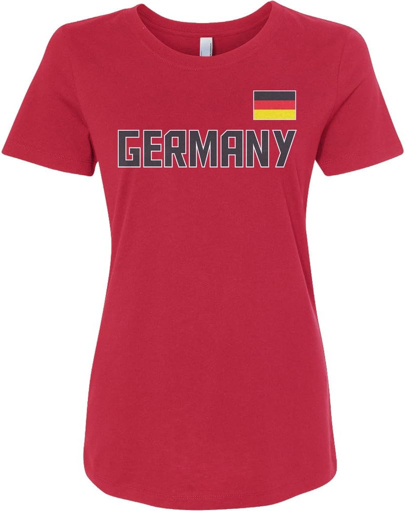 Threadrock Women's Germany National Pride T-Shirt