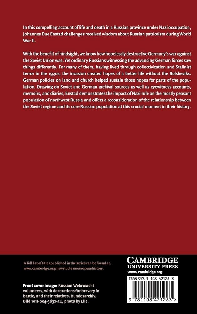 Amazon.com: Soviet Russians under Nazi Occupation: Fragile