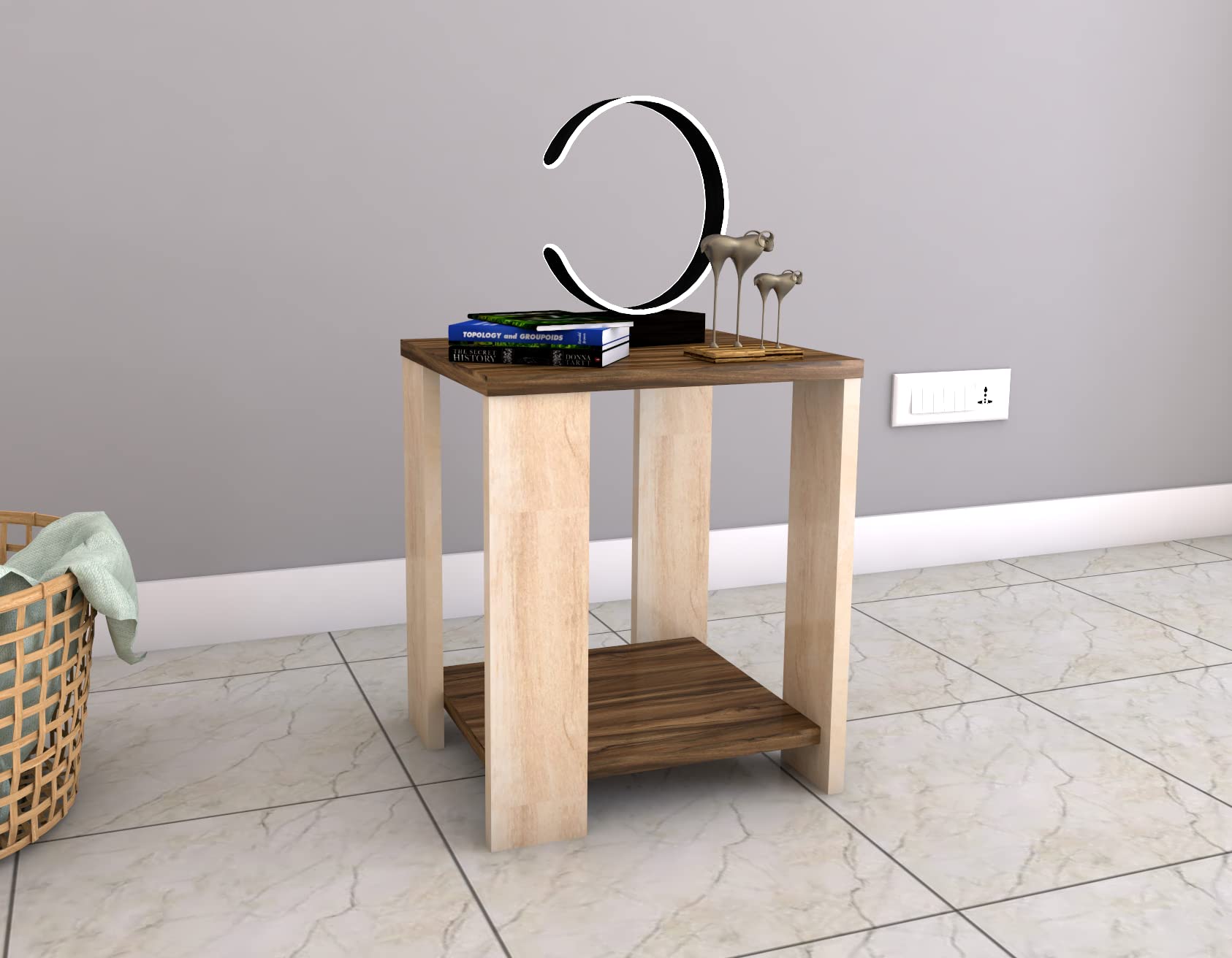 Winsome Side Table 001- Engineered Wood End Table (Finish Color