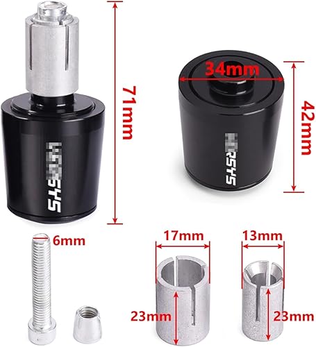 Miniatura 3 de CNC empuñaduras para manillar de motocicleta, tapones de extremo para Kawasaki para Versys 650 2015-2021 2020 2019 Accesorios