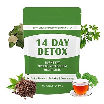 14 Day Detox Tea - Natural Herbal Cleanse Tea For Body Refresh & Metabolism Support2PCS