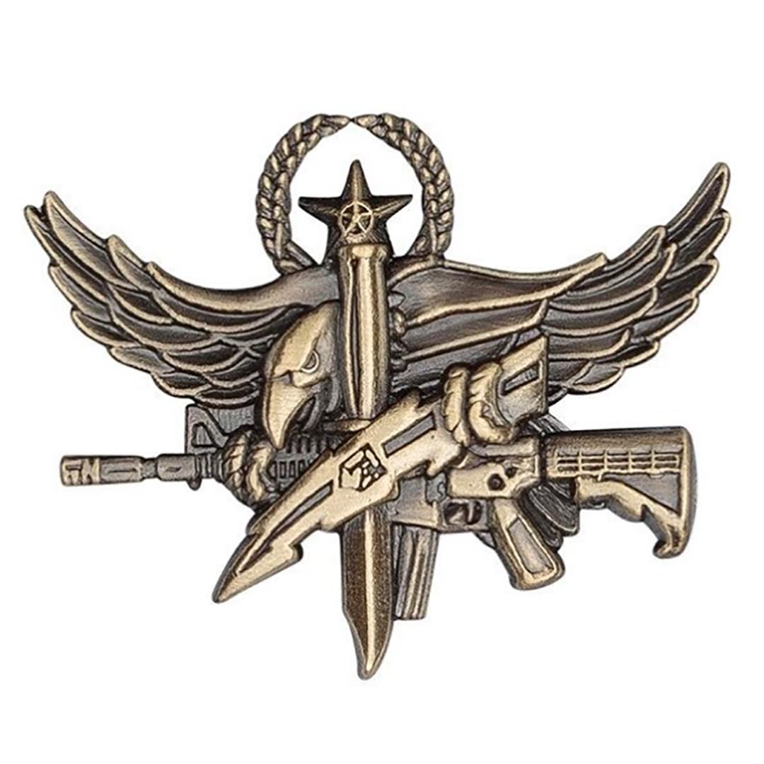 Hero's Pride SWAT Operator Insignia, Center Mass Qualification Pin, Clutch Back, 1-1/2 x 1'