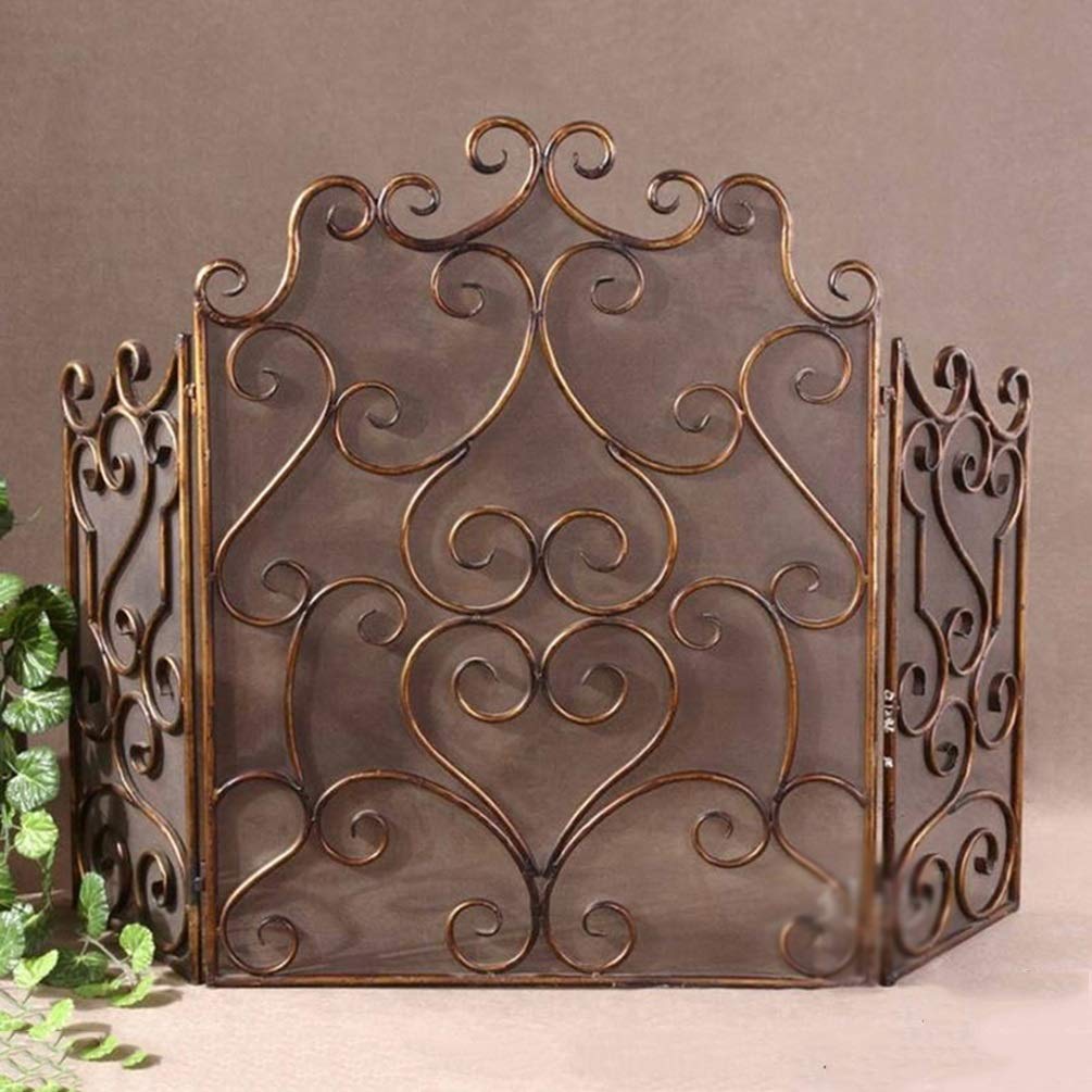 Écran De Cheminée En Laiton - The Antique Fireplace Bank