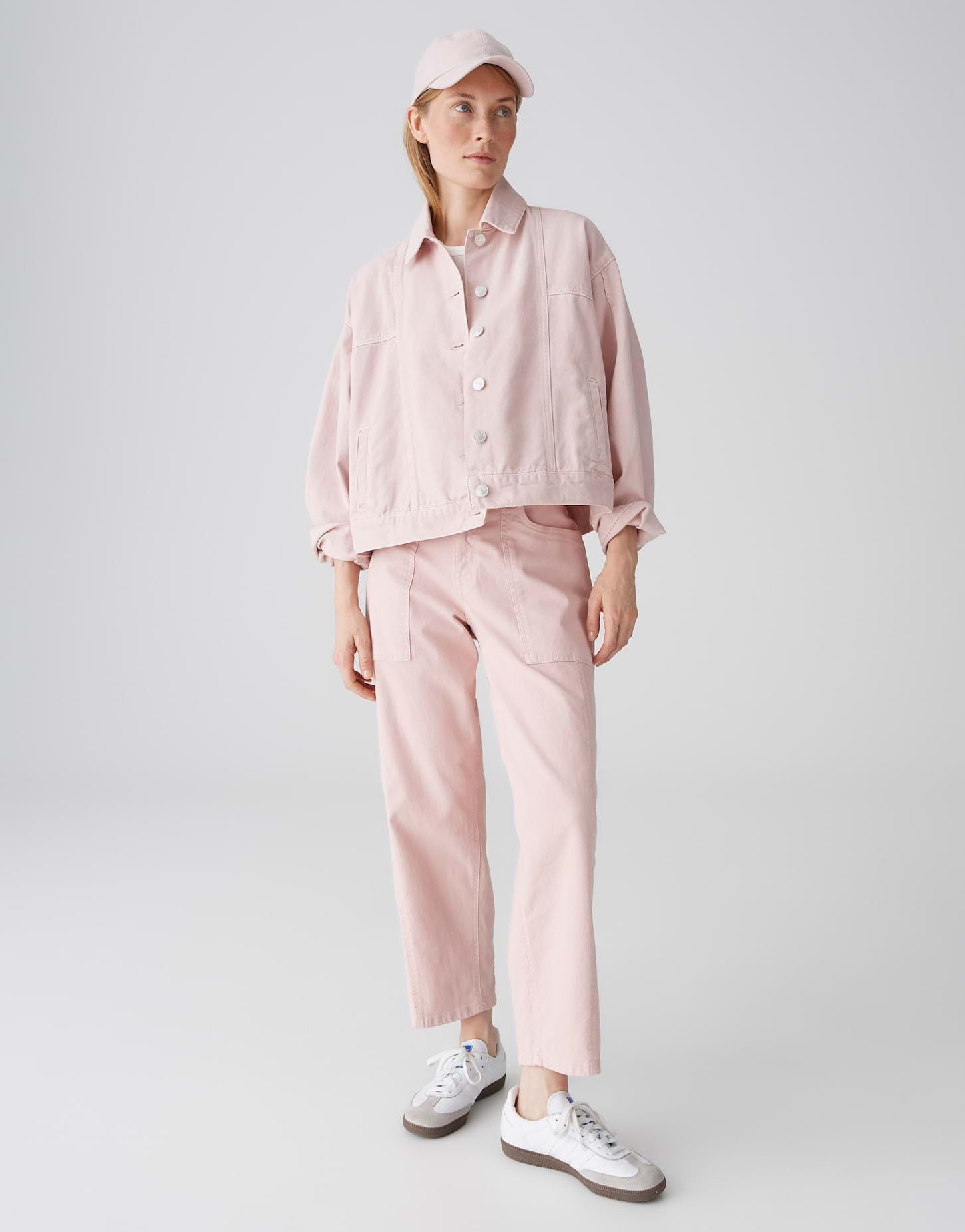 OPUS Damen Barrel | LOLAH Bloom Barrel Jeans aus Dry Indigo® Mid Rise