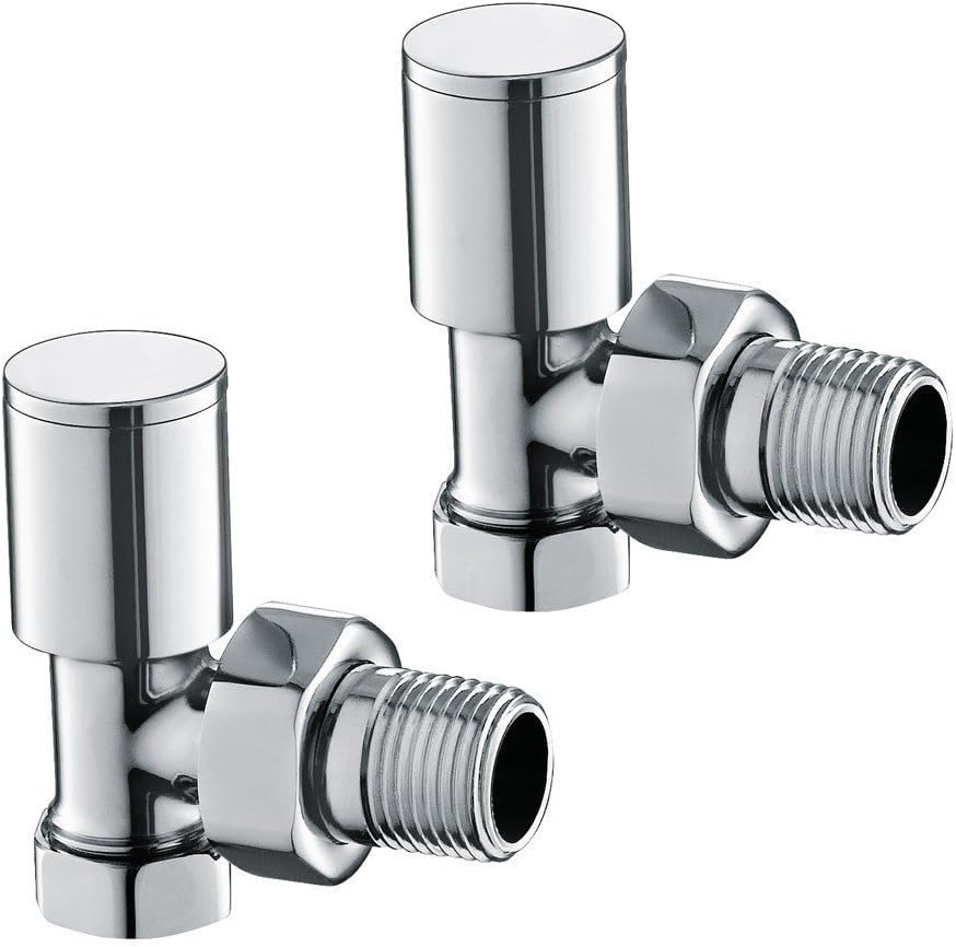 Inta Modern Chrome Radiator Valves